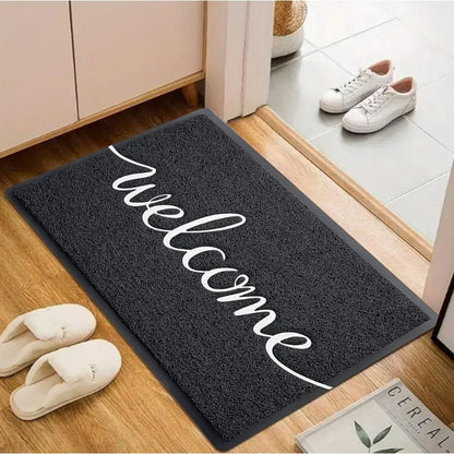Welcome Mat Non Slip Entrance Rug Retro Style Door Mat Home Decoration Indoor Outdoor Use Fashionable