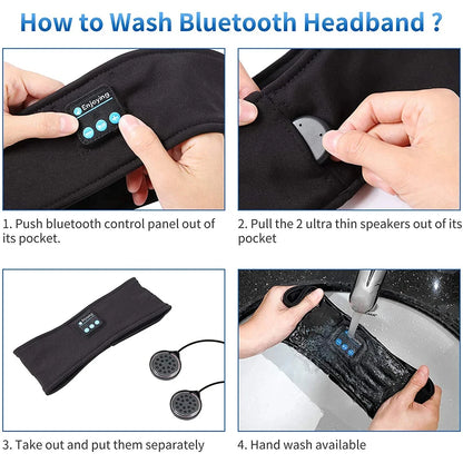 SLEEPBAND 3-IN-1 - BLUETOOTH 5.0 SLEEP HEADBAND HEADPHONES