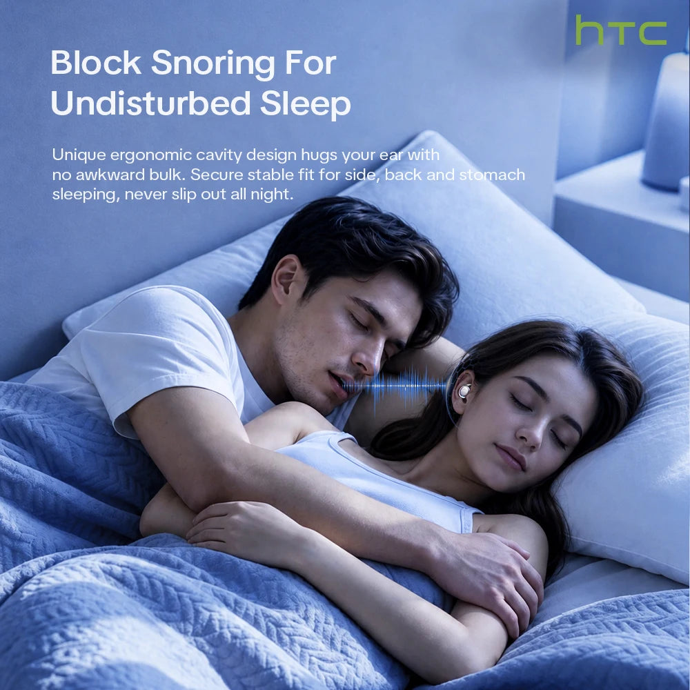 SilentNight NE96 Ultra-Soft Sleep Earbuds for All-Night Comfort
