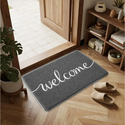Welcome Mat Non Slip Entrance Rug Retro Style Door Mat Home Decoration Indoor Outdoor Use Fashionable