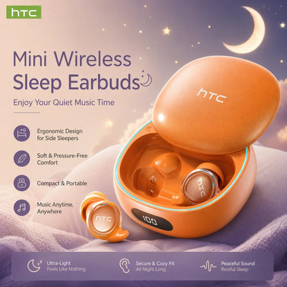 SilentNight NE96 Ultra-Soft Sleep Earbuds for All-Night Comfort