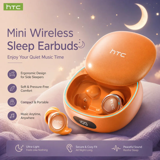 SilentNight NE96 Ultra-Soft Sleep Earbuds for All-Night Comfort