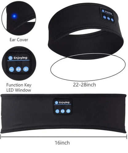 SLEEPBAND 3-IN-1 - BLUETOOTH 5.0 SLEEP HEADBAND HEADPHONES